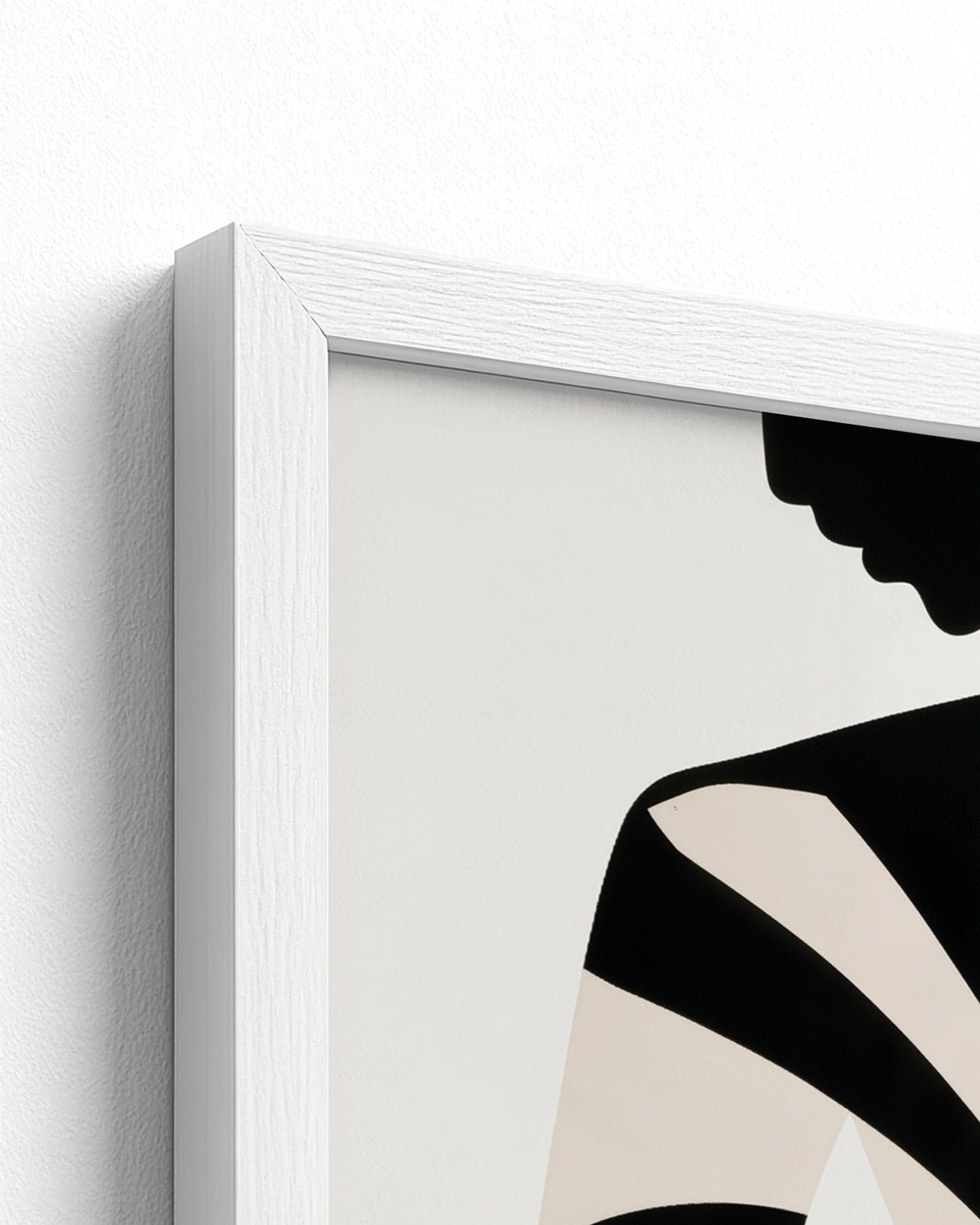 The Bearer - White Frame