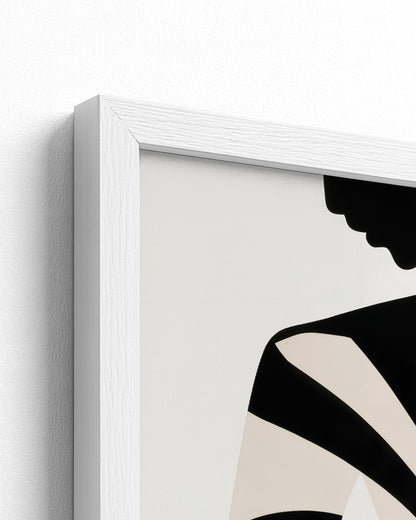 The Bearer - White Frame