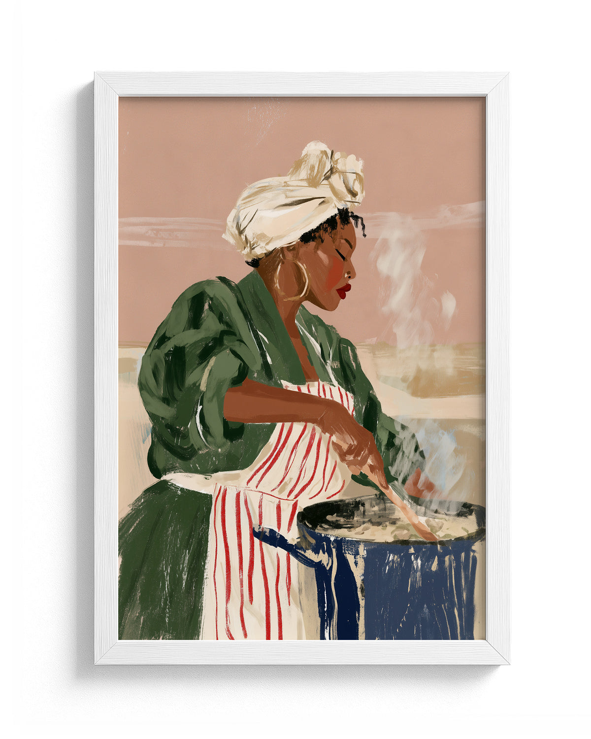 The Big Pot - White Frame Main