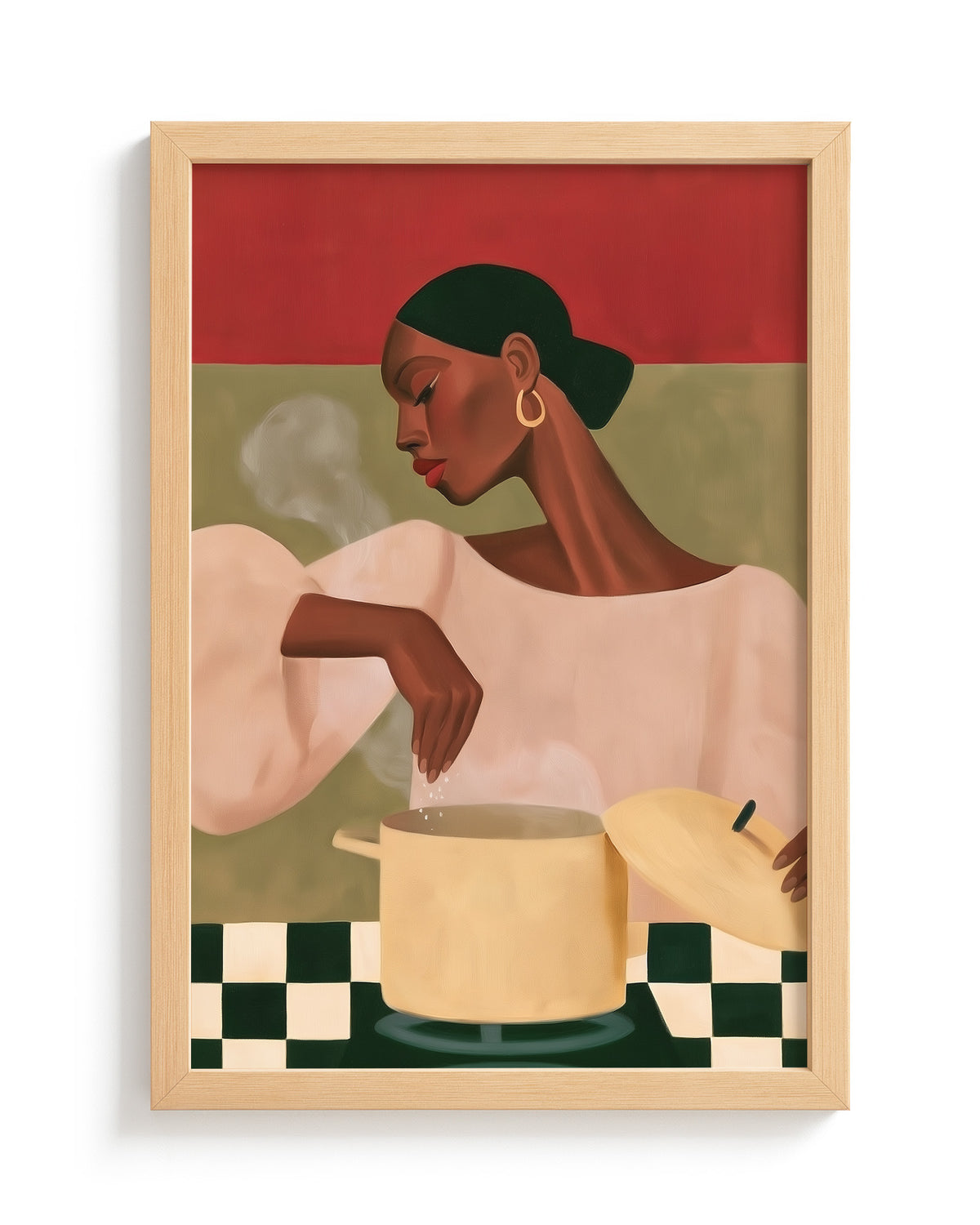 A Pinch of Salt - Wood Frame