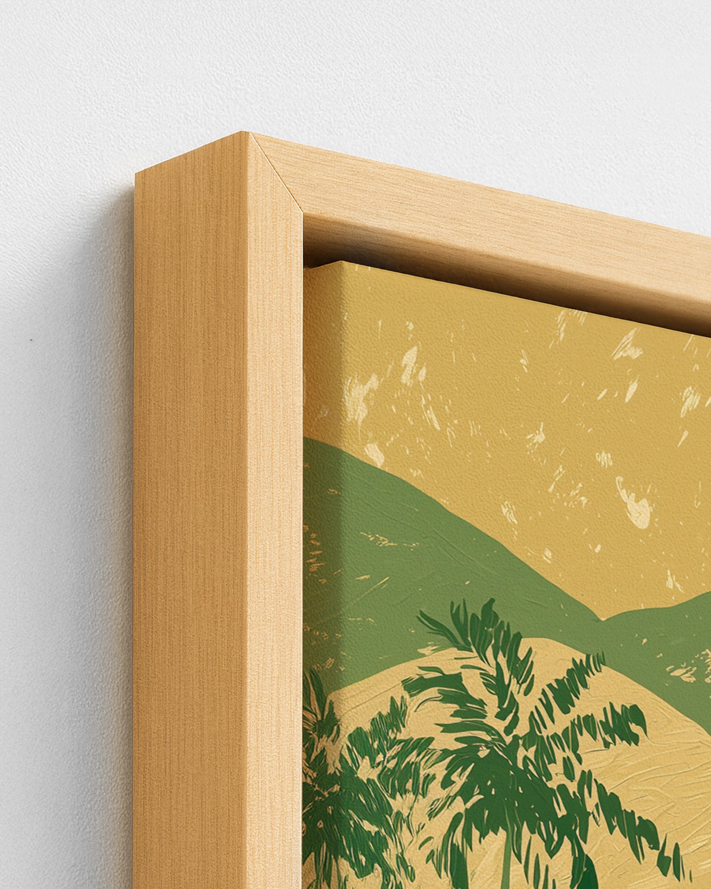 Provision Ground - Wood Framed Canvas Detail