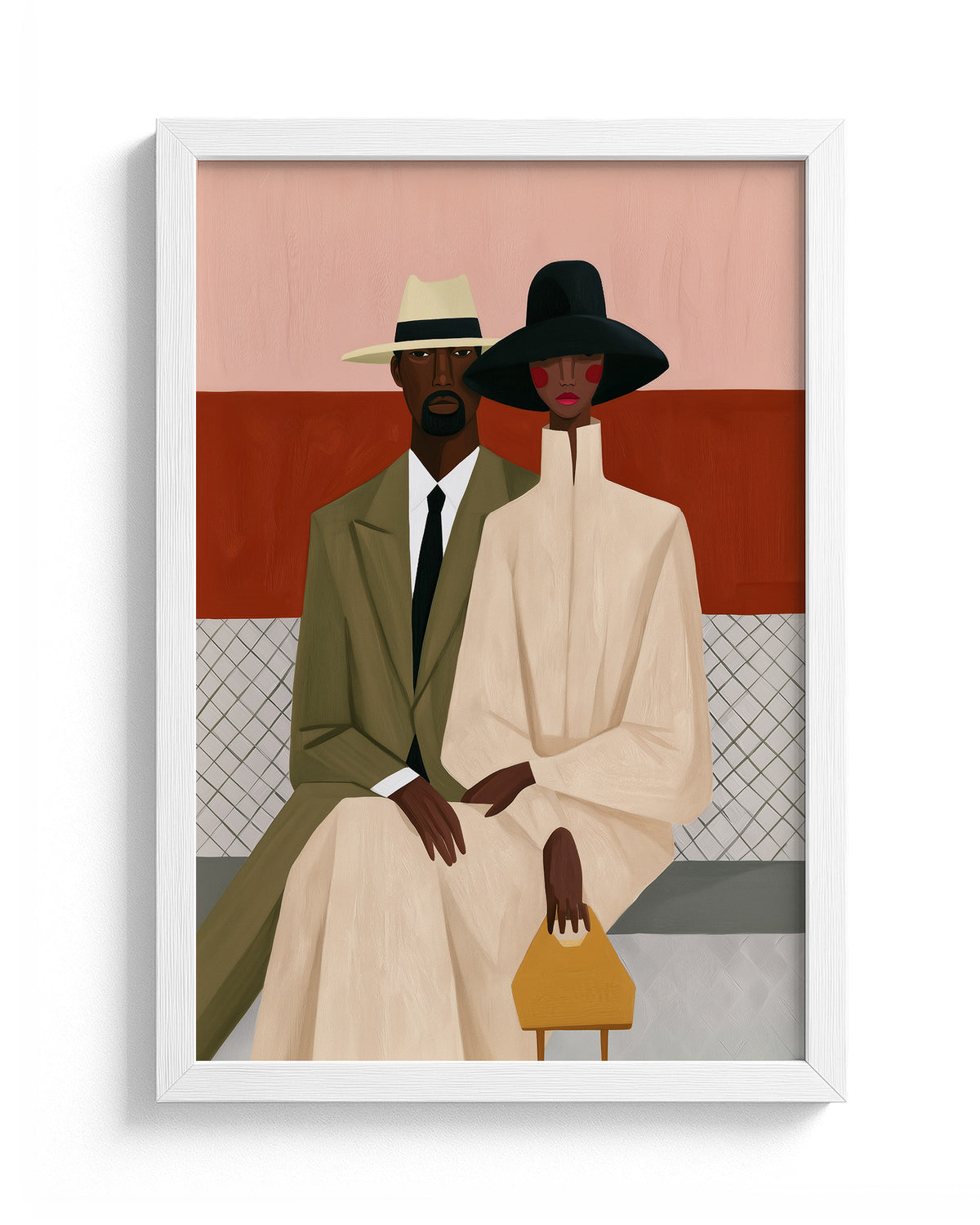 In Their Finest - White Frame Main
