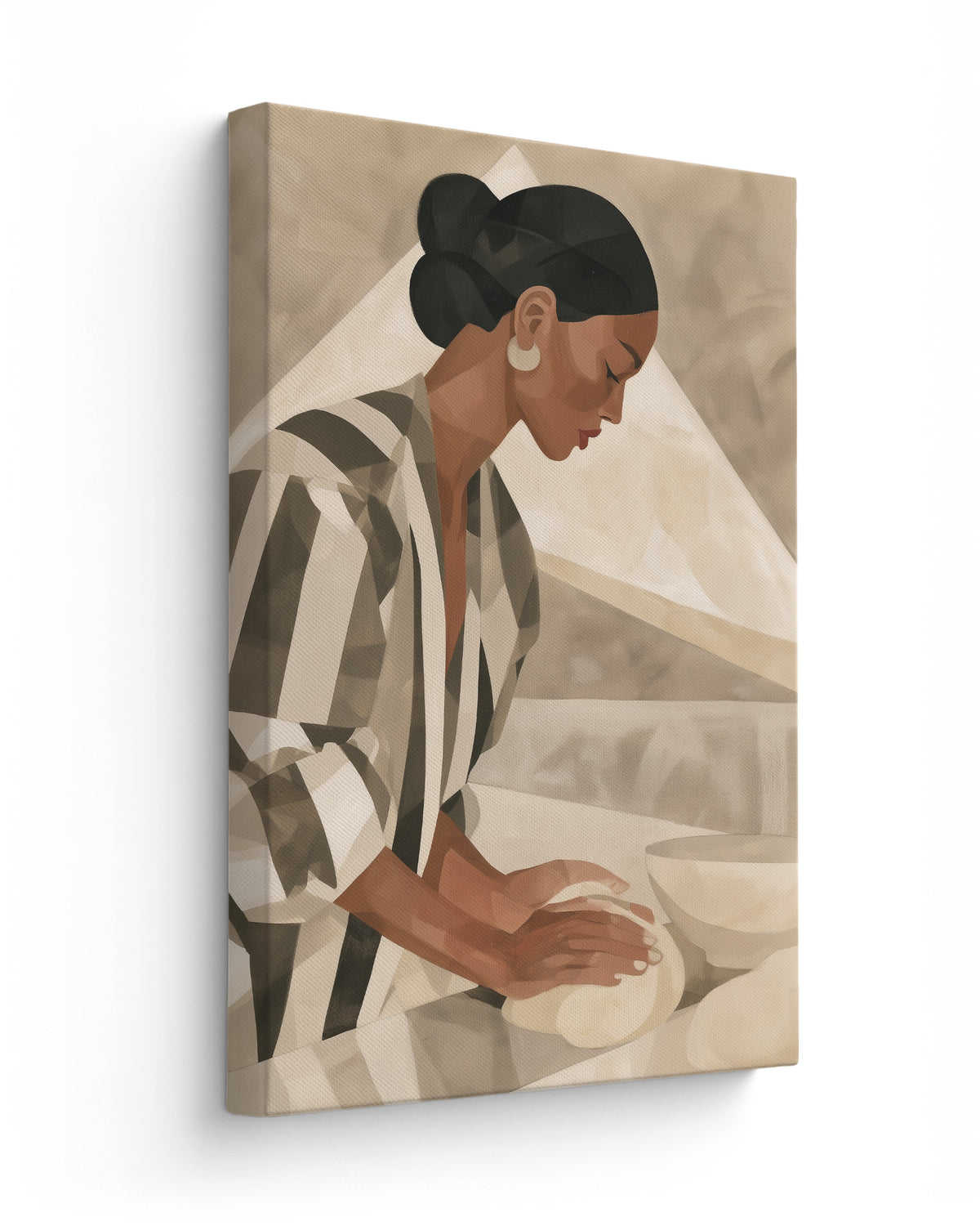 Kneading - Thick Canvas
