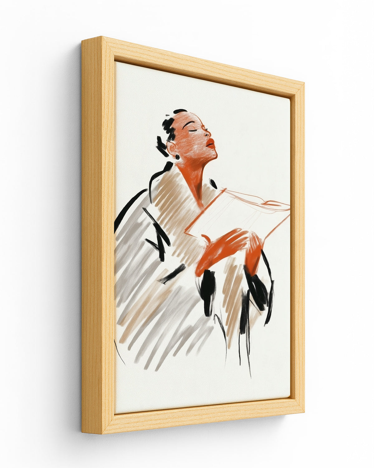 Full Voice - Wood Framed Canvas