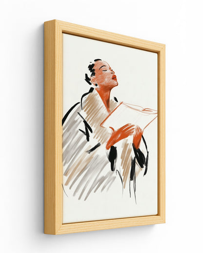 Full Voice - Wood Framed Canvas
