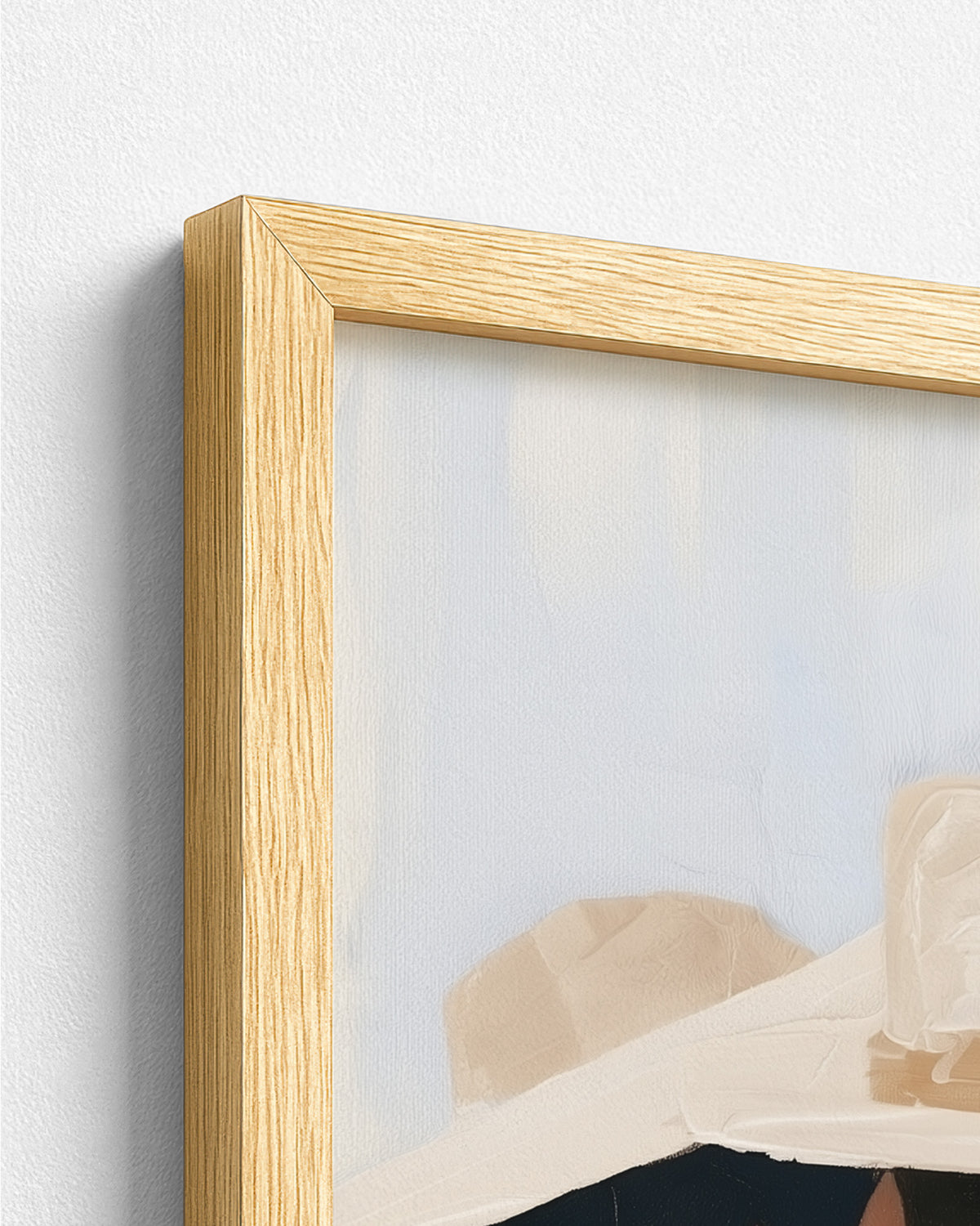 The Back Row - Wood Frame Detail