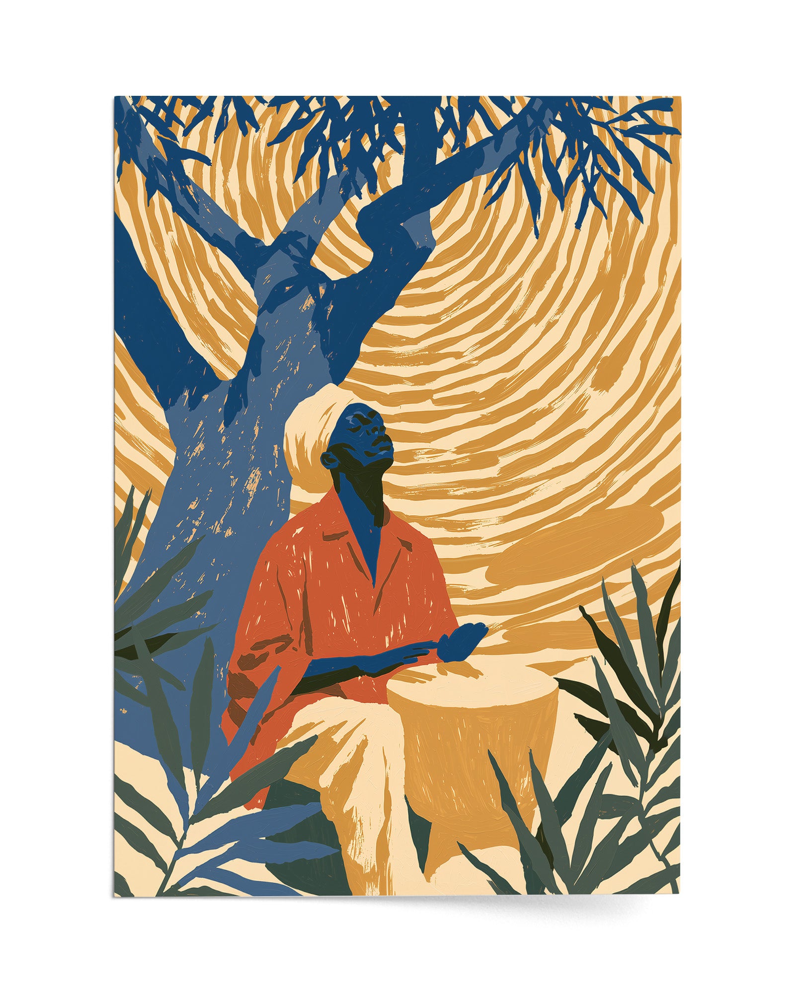 The Drummer - Print