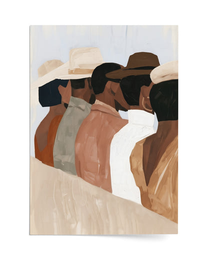The Back Row - Print