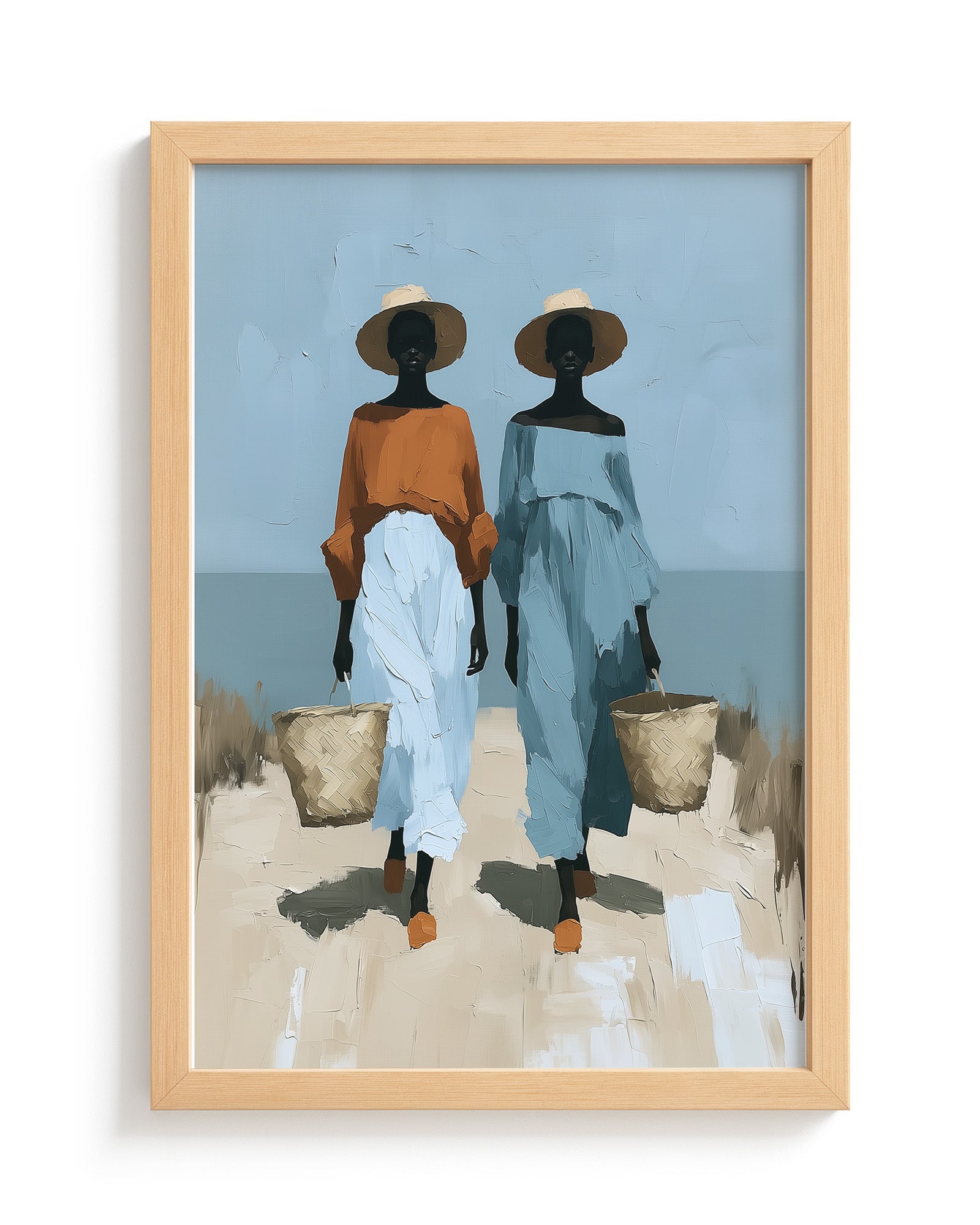 To Market - Wood Frame