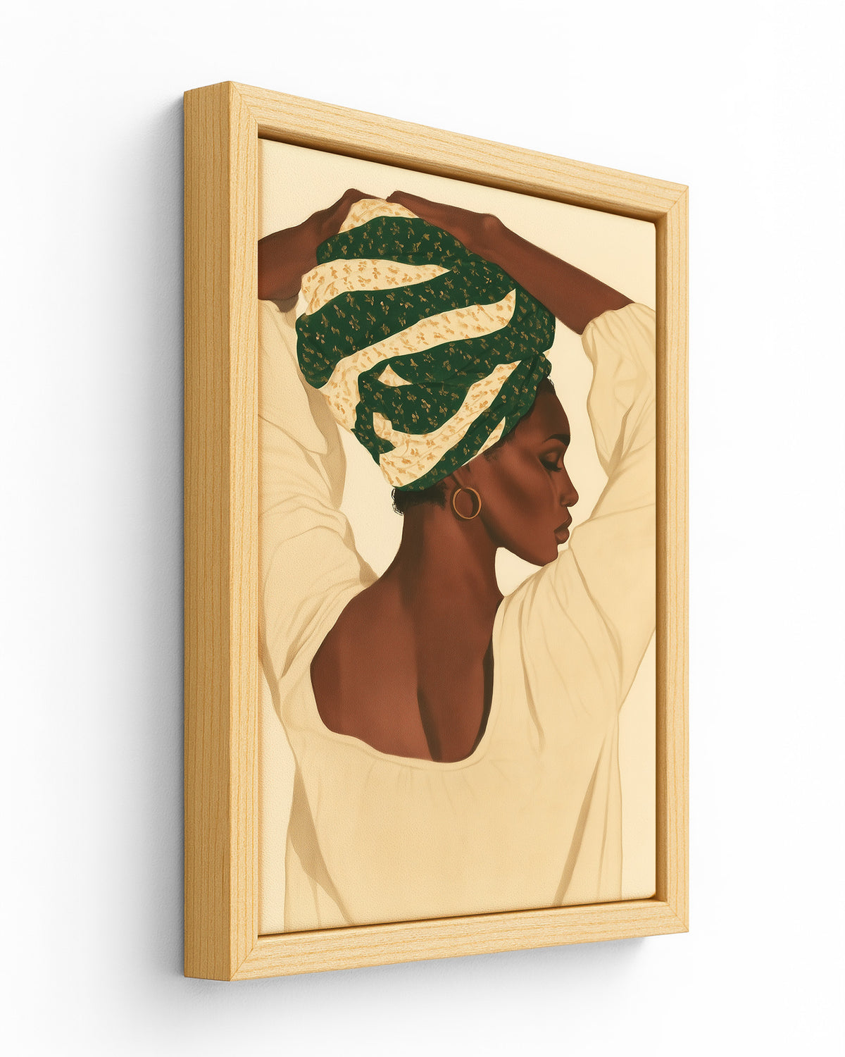 Getting Ready - Wood Framed Canvas