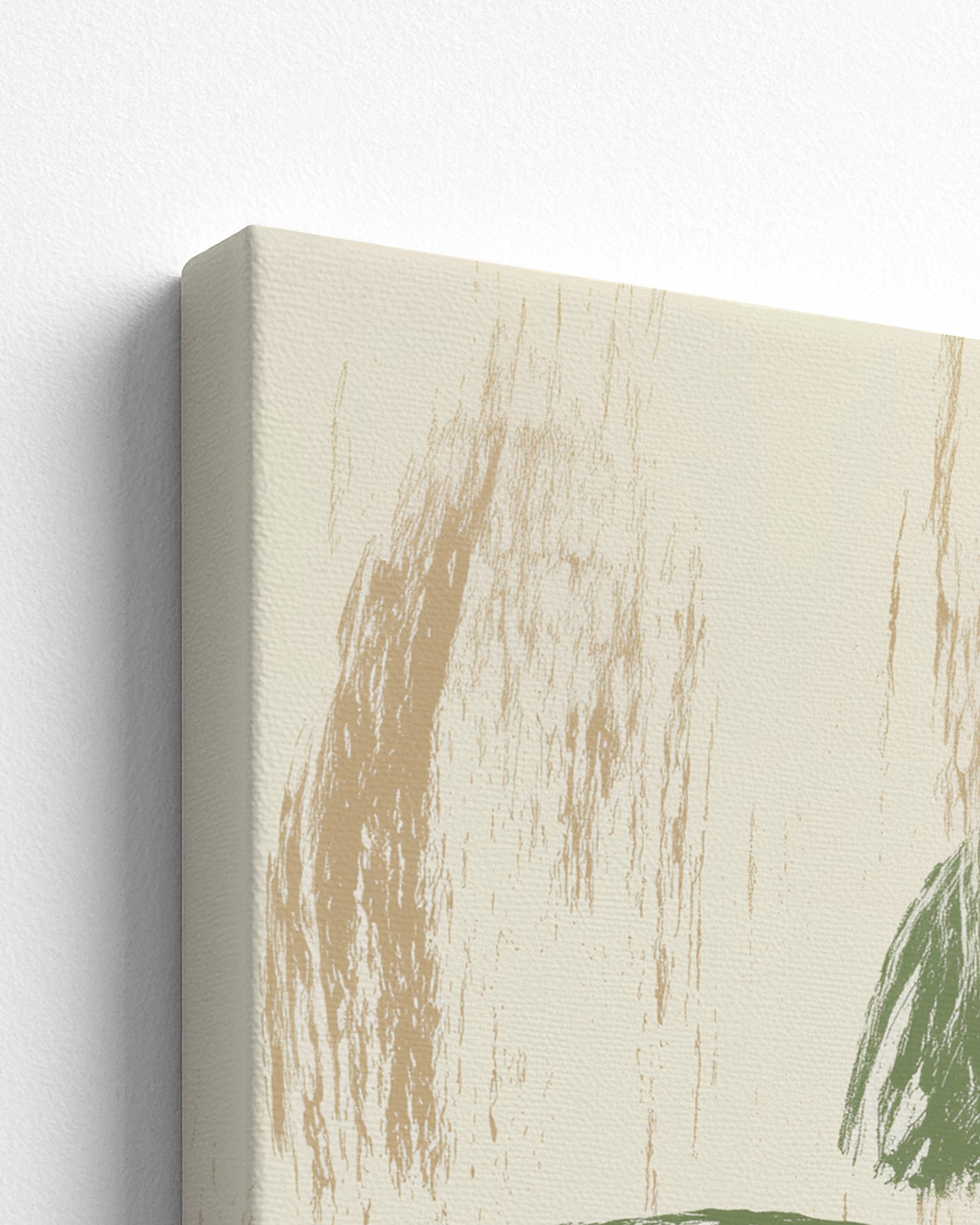 Quiet Hour - Thick Canvas Detail