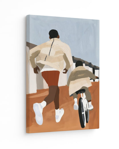 Keeping Up - Slim Canvas