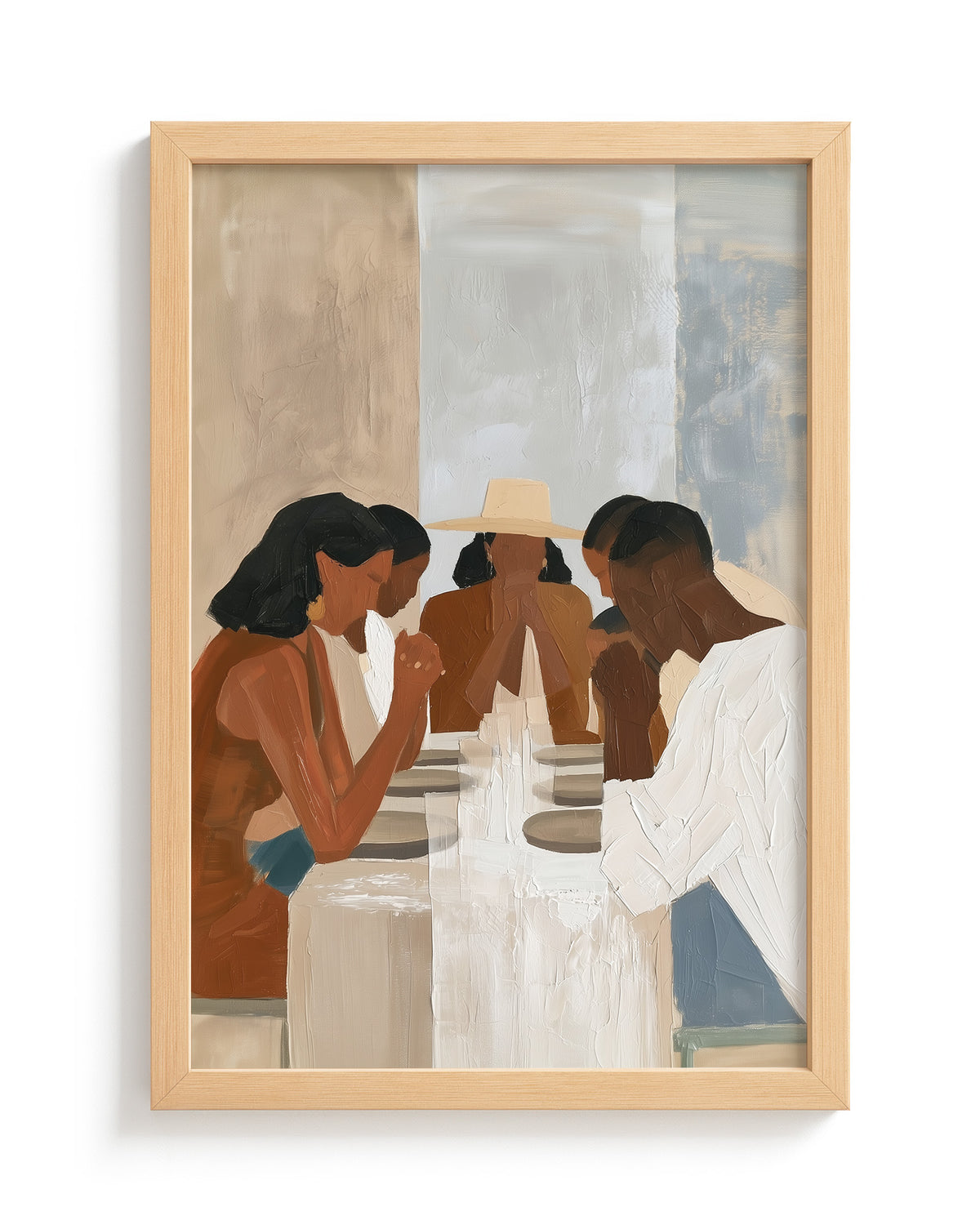 Say Grace - Wood Frame