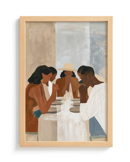Say Grace - Wood Frame