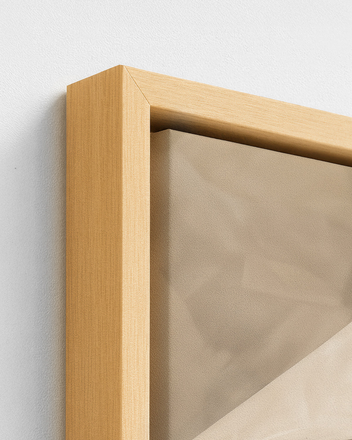 Kneading - Wood Framed Canvas Detail