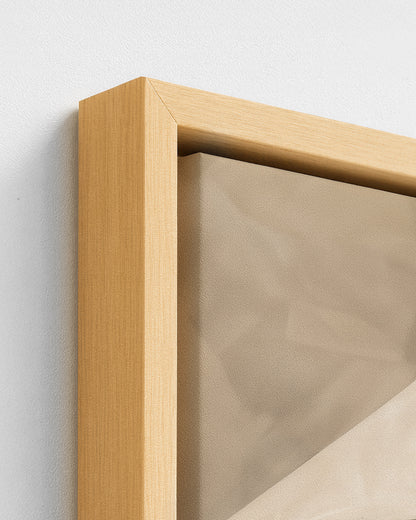 Kneading - Wood Framed Canvas Detail
