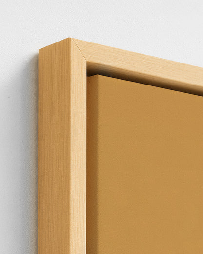 Sunday Best - Wood Framed Canvas Detail