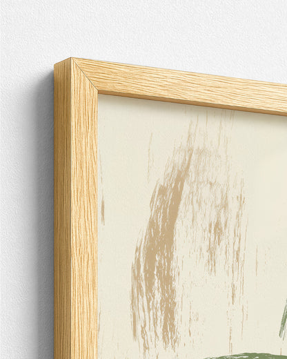 Quiet Hour - Wood Frame Detail
