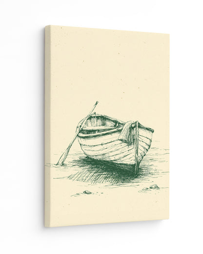 Quiet Harbour - Slim Canvas