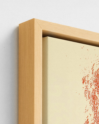 The Dutch Pot - Wood Framed Canvas Detail