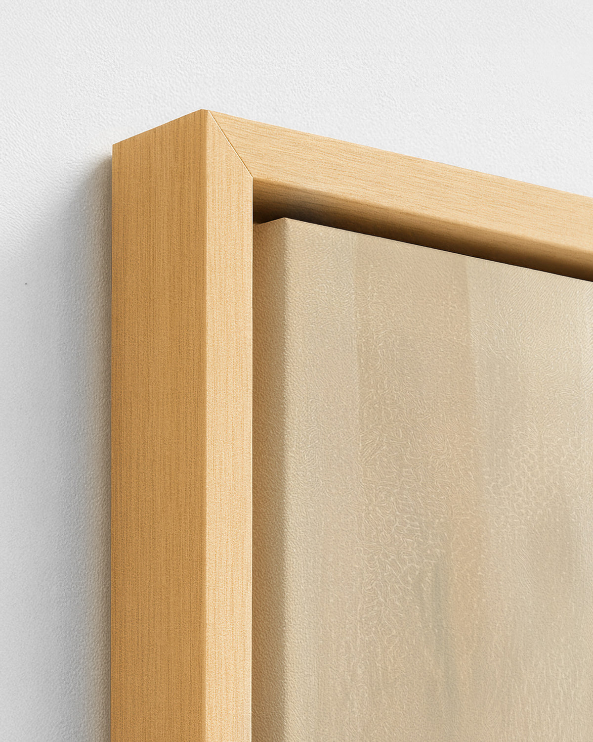 Before We Eat - Wood Framed Canvas Detail