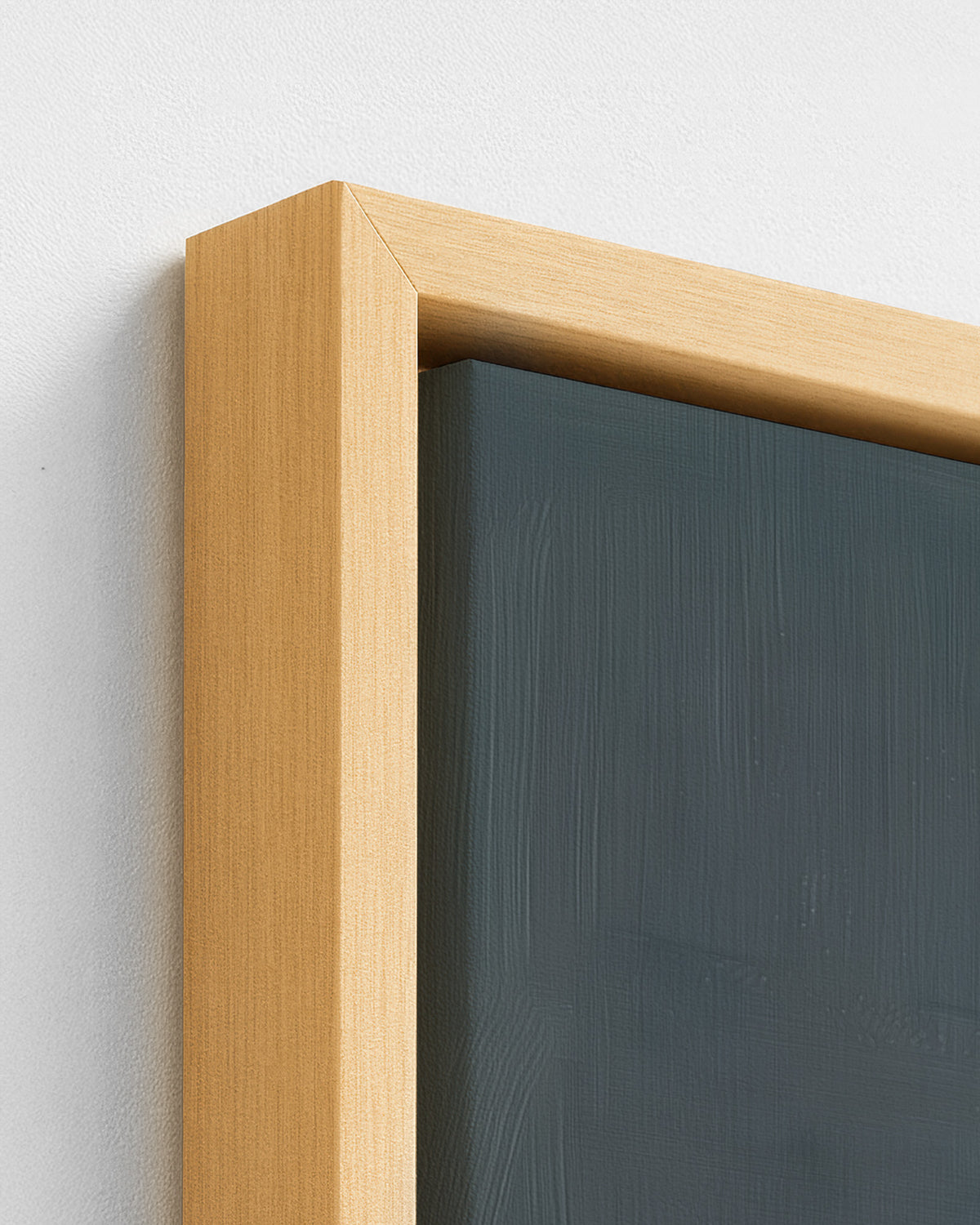 Wrapped Up - Wood Framed Canvas Detail