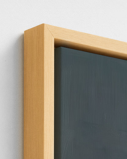 Wrapped Up - Wood Framed Canvas Detail