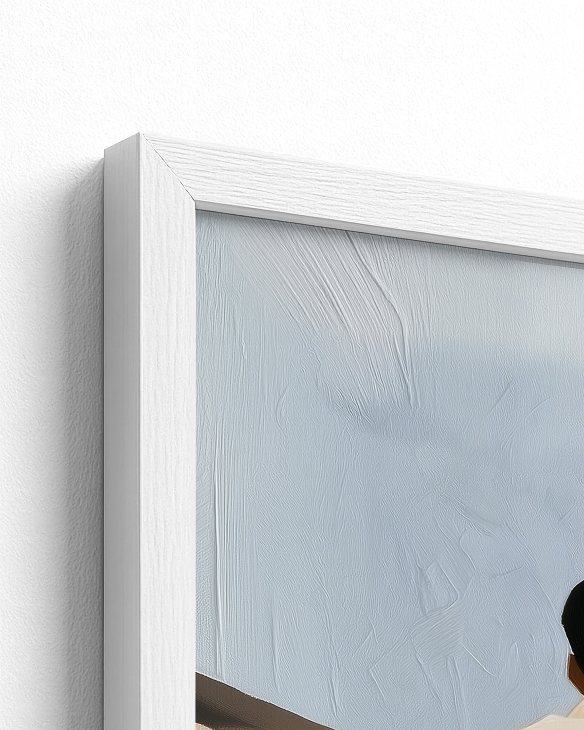 Keeping Up - White Frame