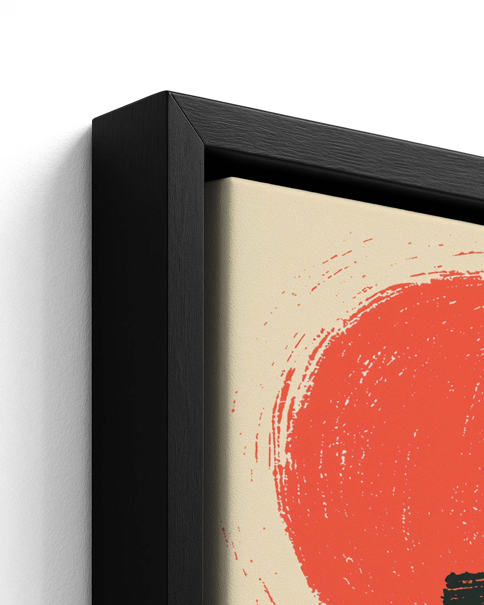 The Selector - Black Framed Canvas Detail