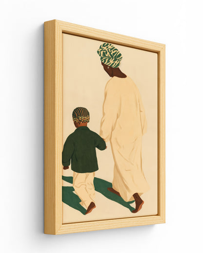 Church Bound - Wood Framed Canvas