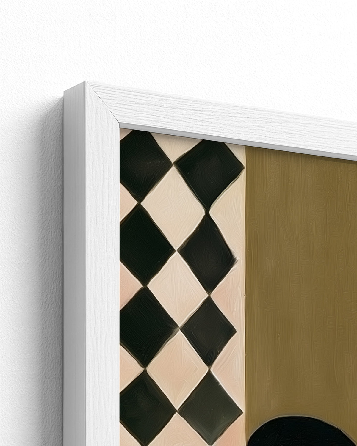 Woman to Woman - White Frame