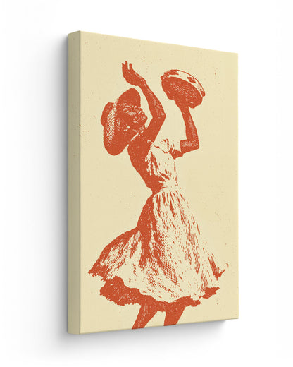 Tambourine - Thick Canvas