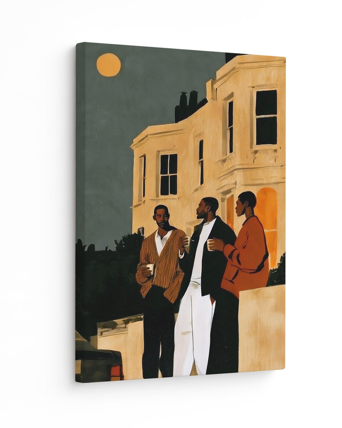 Front Steps - Slim Canvas