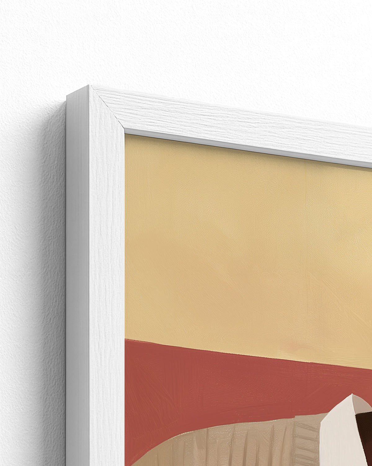Drop the Needle - White Frame