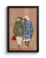 Grandma's Footsteps - Black Frame Main
