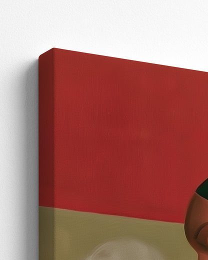 A Pinch of Salt - Thick Canvas Detail