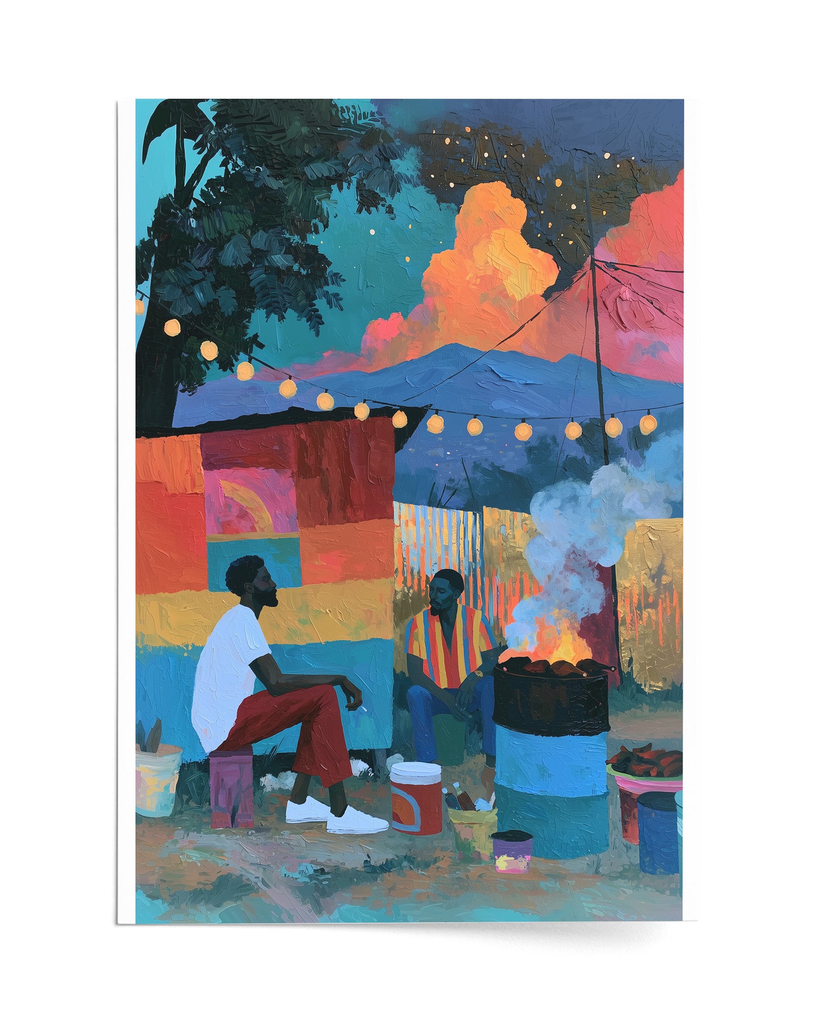 Smoke & Stars - Print