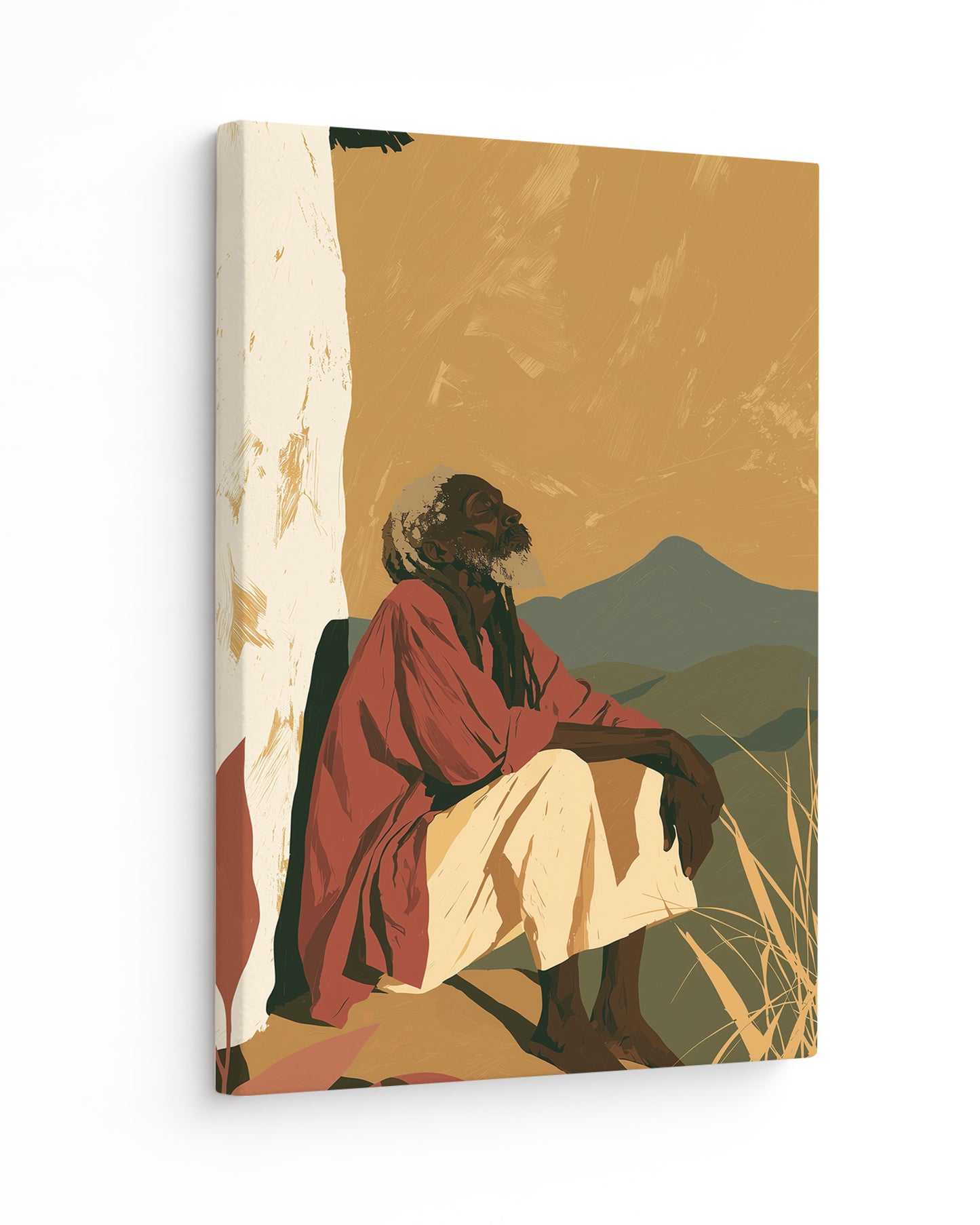 Blue Mountain Morning - Slim Canvas