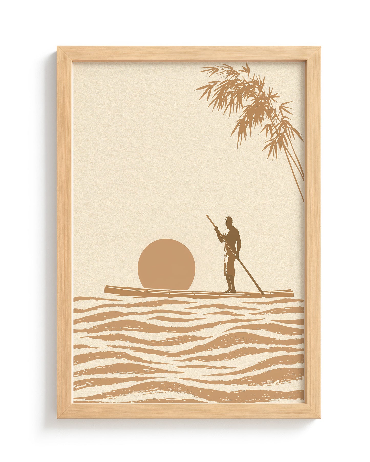 Rio Grande Drift - Wood Frame
