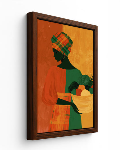 The Higgler - Black Framed Canvas