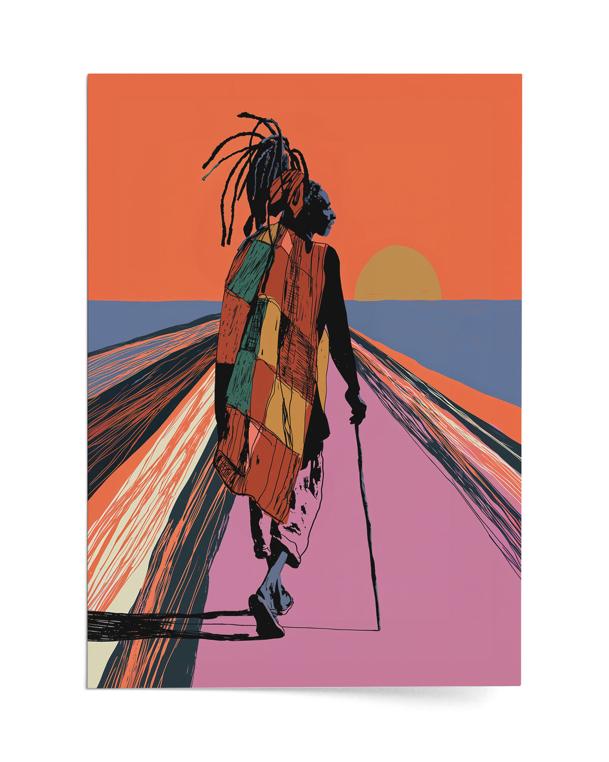The Long Road Home - Print