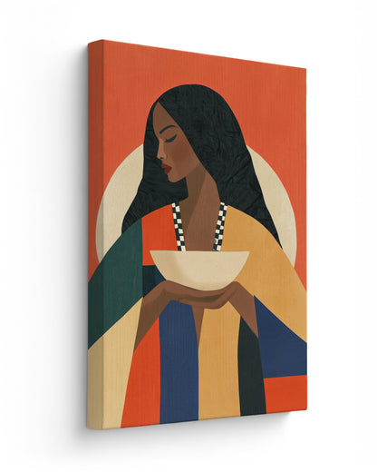 Serving - Thick Canvas