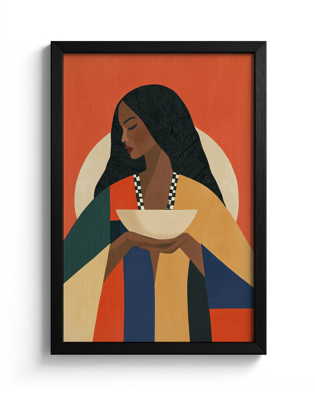 Serving - Black Frame Main