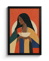 Serving - Black Frame Main