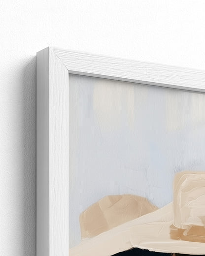 The Back Row - White Frame