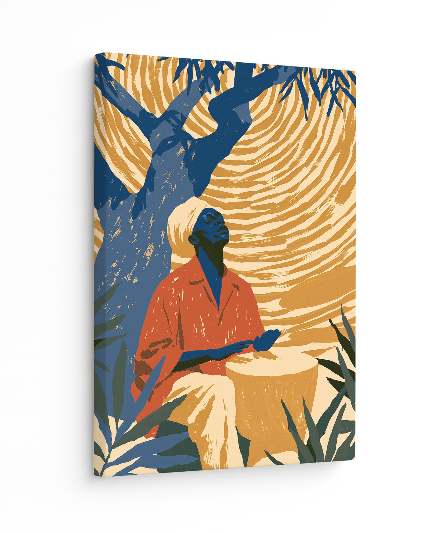 The Drummer - Slim Canvas