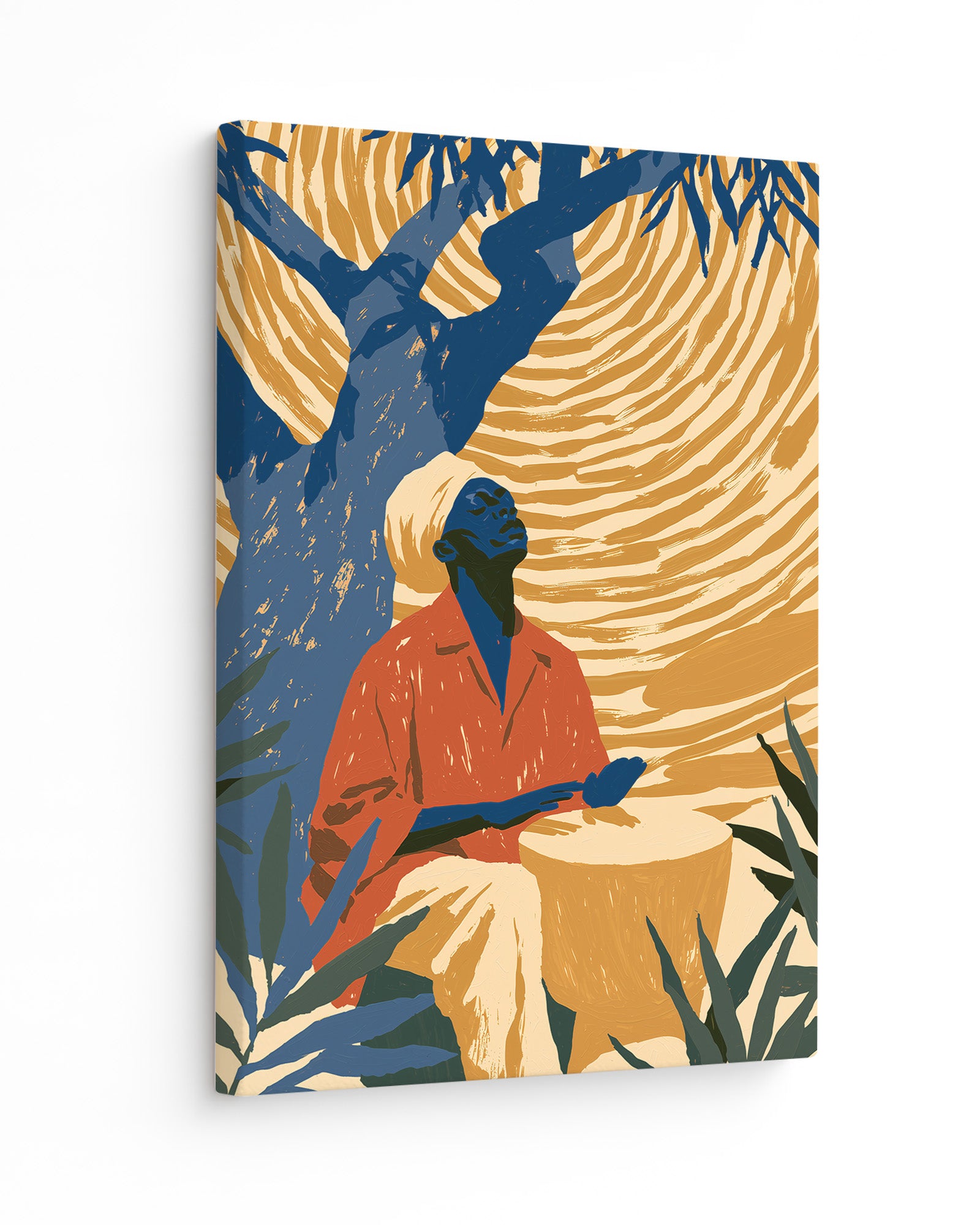 The Drummer - Slim Canvas