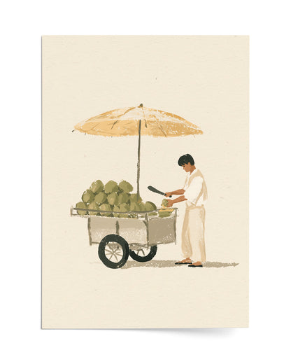 The Coconut Seller - Print