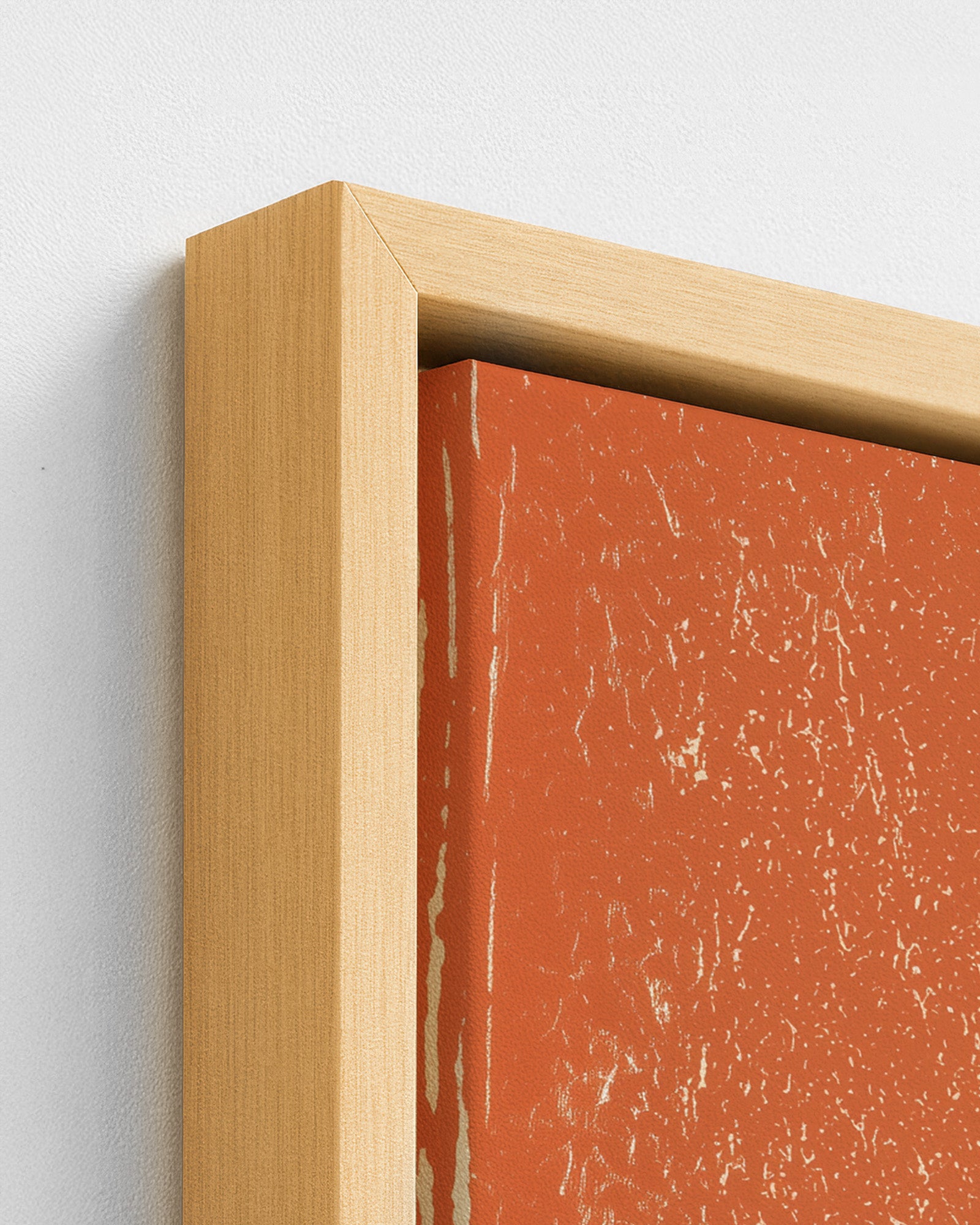 The Raftsman - Wood Framed Canvas Detail