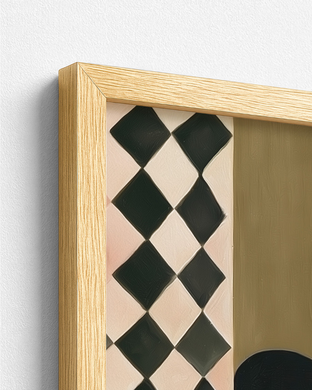 Woman to Woman - Wood Frame Detail